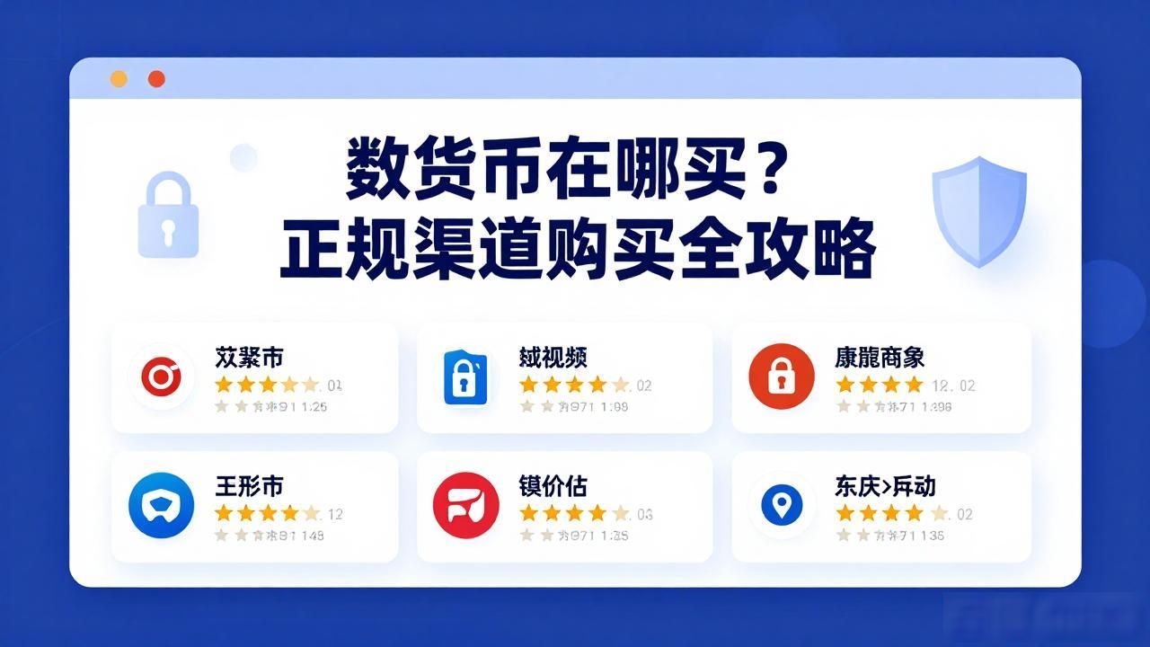 数字货币在哪买？正规渠道购买全攻略