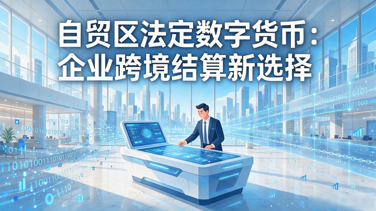 自贸区法定数字货币：企业跨境结算新选择