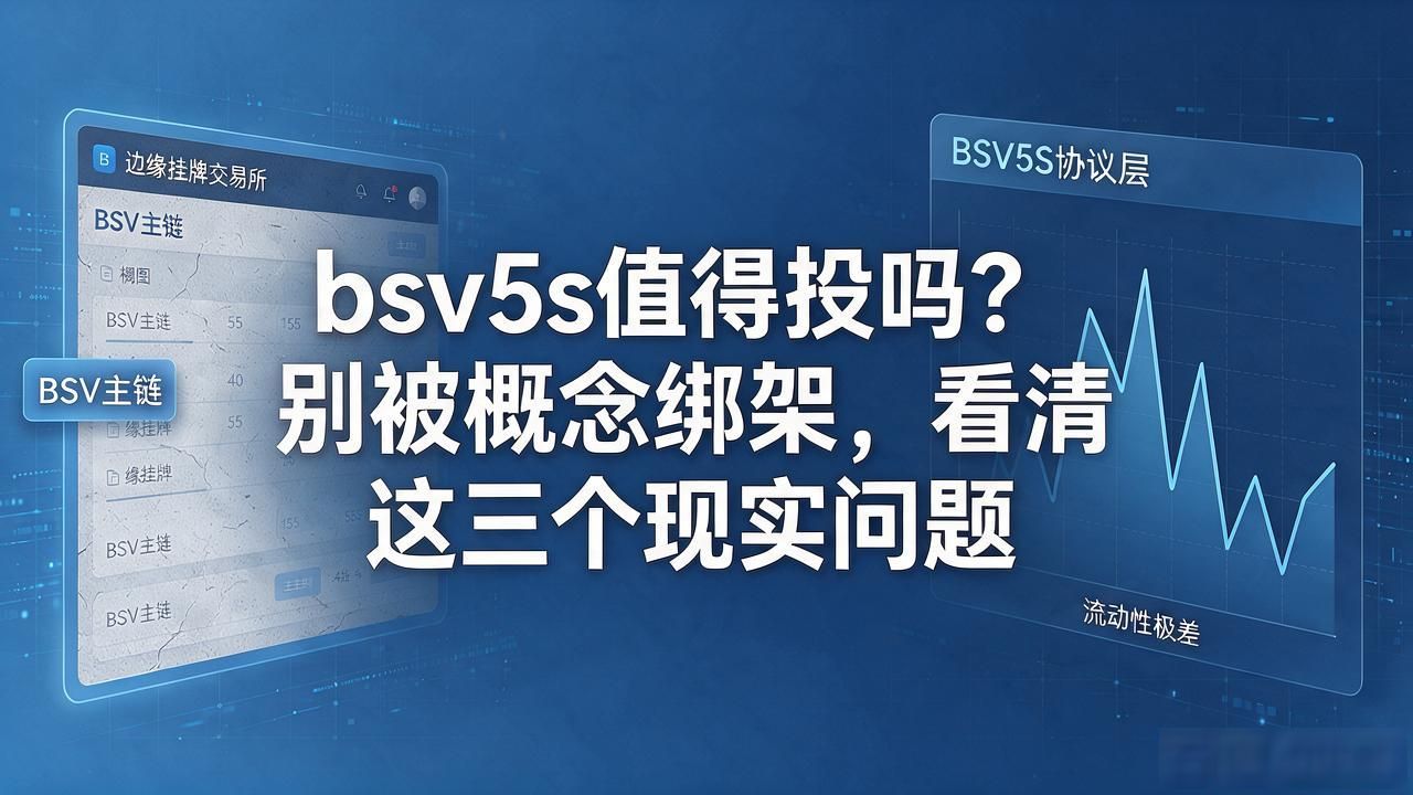 bsv5s值得投吗？别被概念绑架，看清这三个现实问题