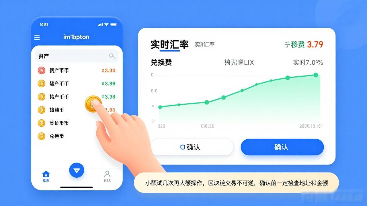imToken钱包管理多种资产教程