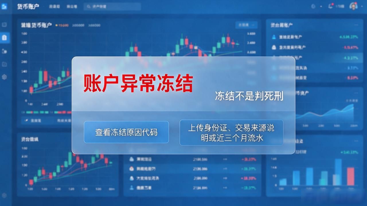 数字货币账户突然异常？冻结、锁仓、交易限制的实操处理