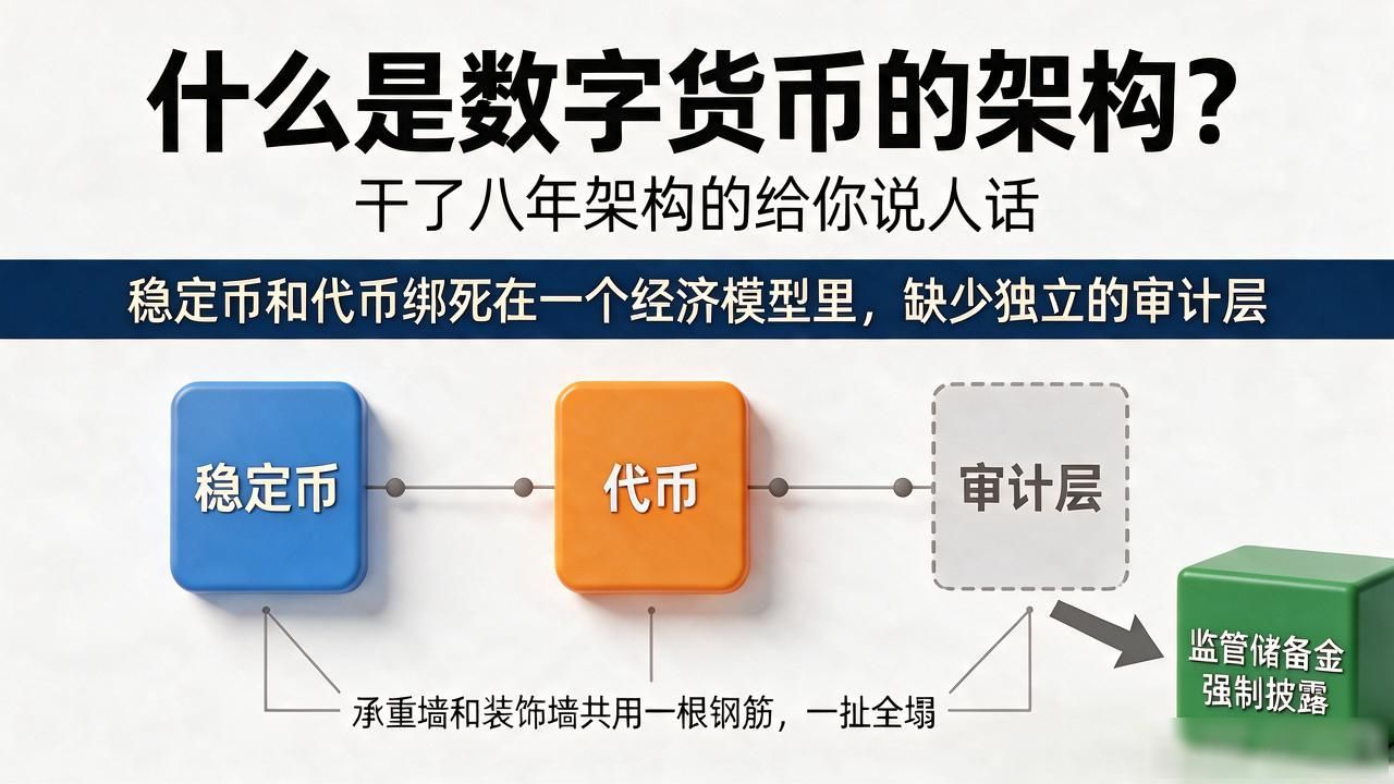 什么是数字货币的架构？干了八年架构的给你说人话