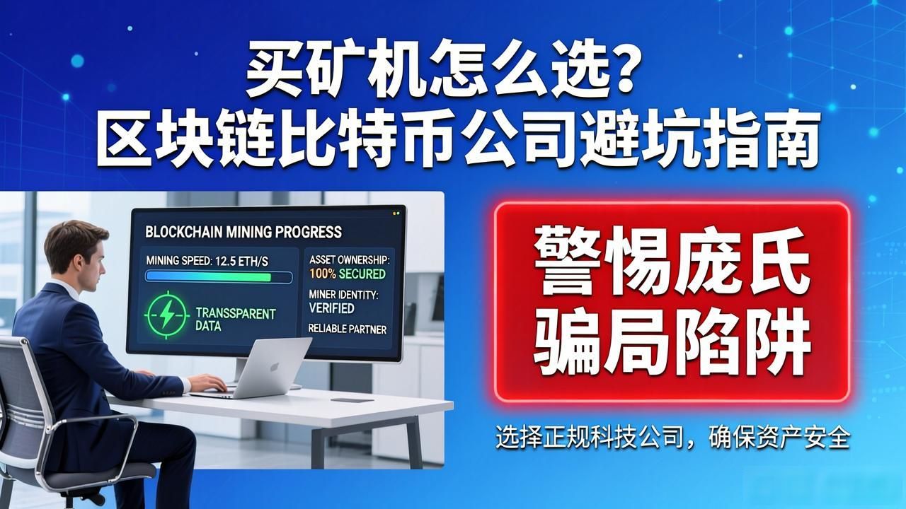 买矿机怎么选?区块链比特币公司避坑指南