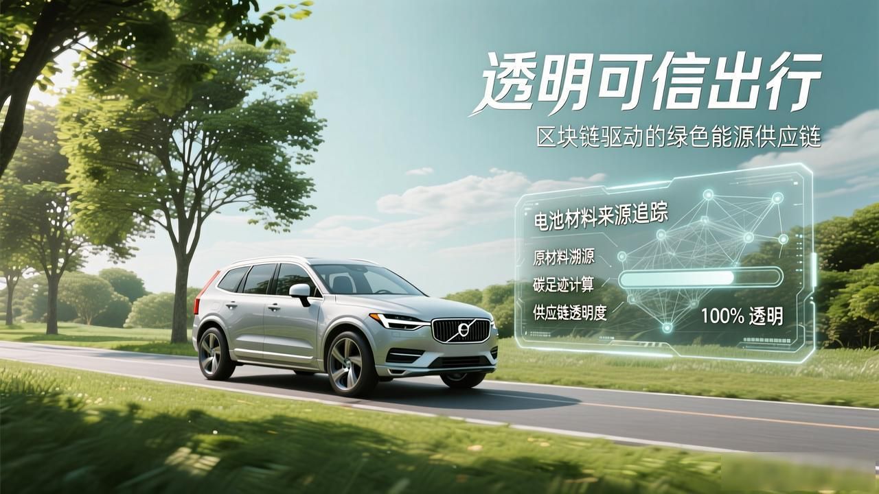 沃尔沃区块链汽车：让每一次出行都透明可信