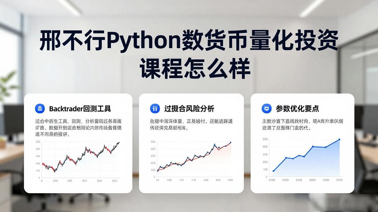 邢不行Python数字货币量化投资课程怎么样