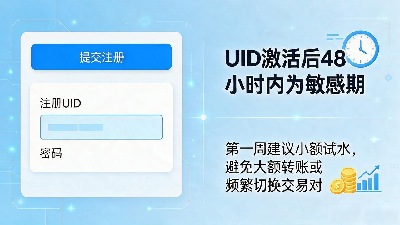 数字货币注册UID怎么弄？新手填表到激活全流程，这几步别错