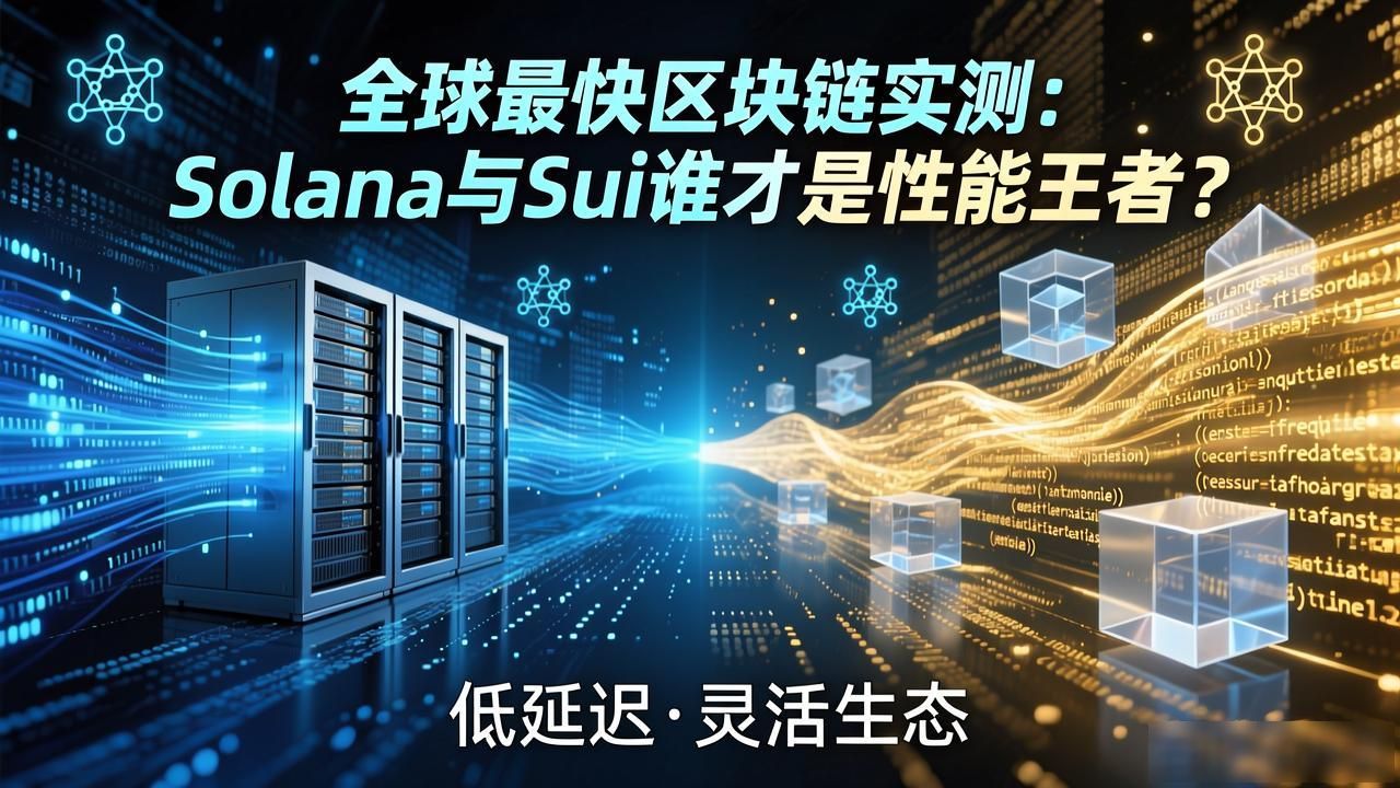 全球最快区块链实测：Solana与Sui谁才是性能王者？