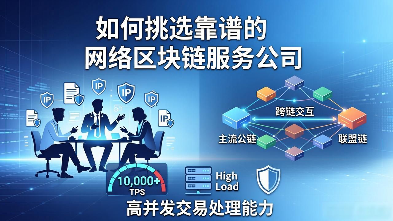 如何挑选靠谱的网络区块链服务公司？