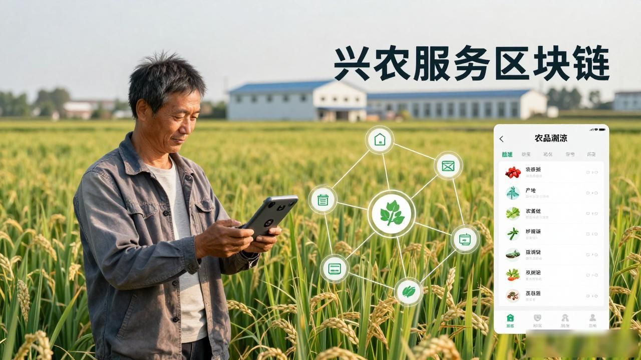 兴农服务区块链：让农产品溯源更透明