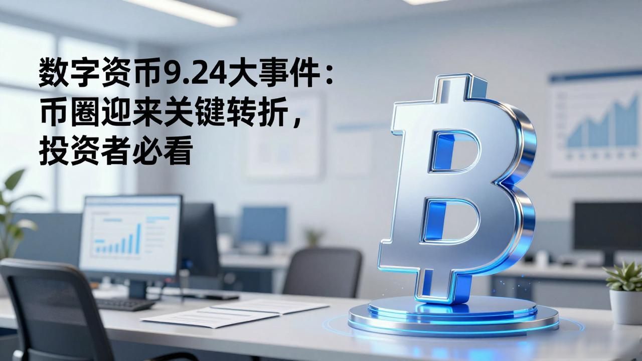 数字货币9.24大事件：币圈迎来关键转折，投资者必看