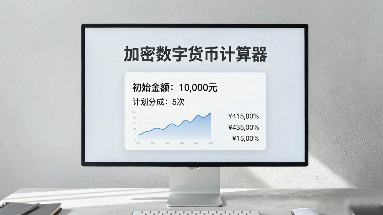 加密数字货币计算器，帮你算清每一笔投资账