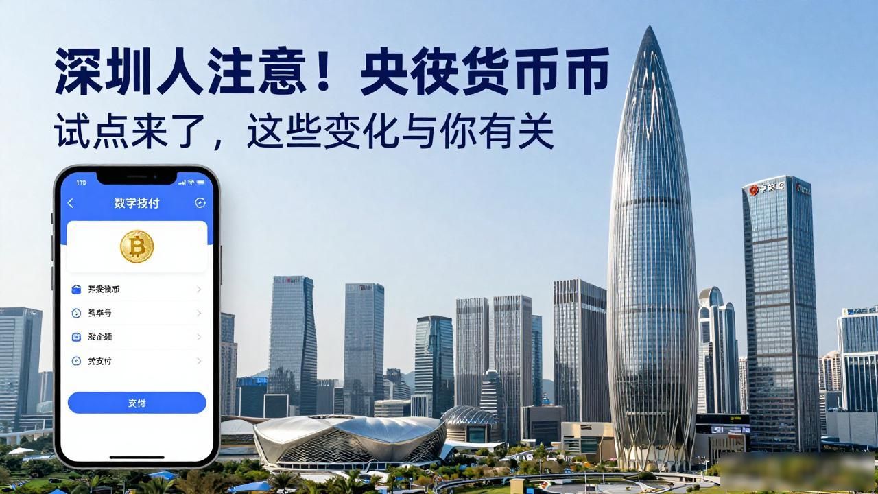 深圳人注意！央行数字货币试点来了，这些变化与你有关