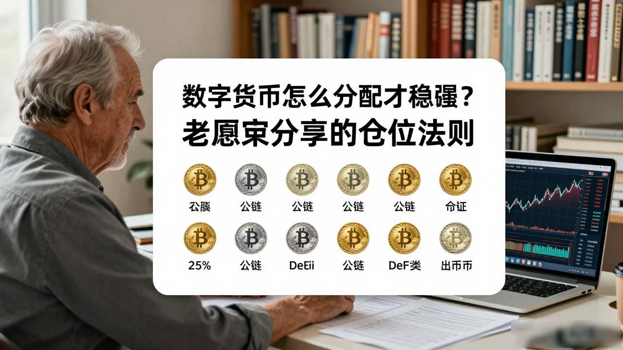 数字货币怎么分配才稳妥？老股民分享的仓位法则