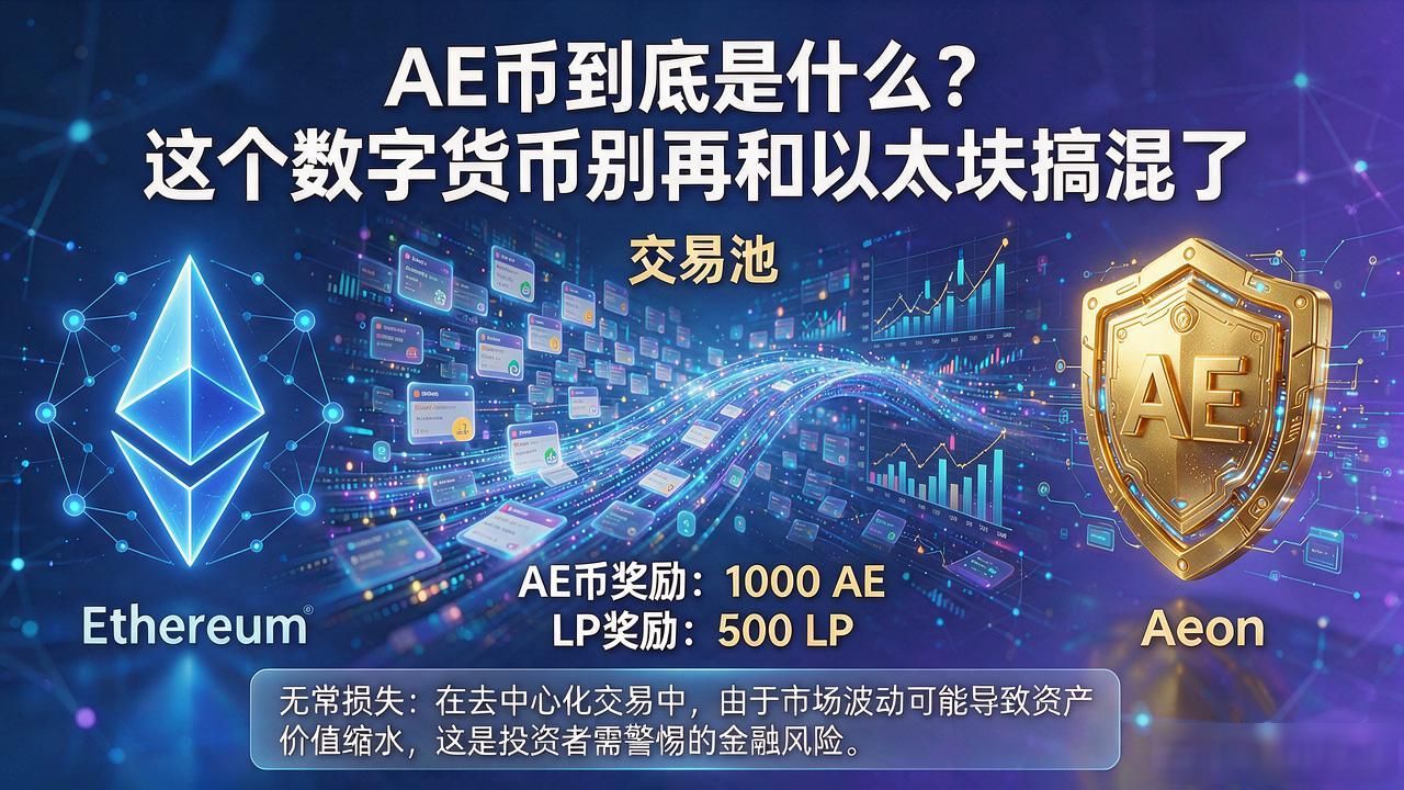 AE币到底是什么？这个数字货币别再和以太坊搞混了