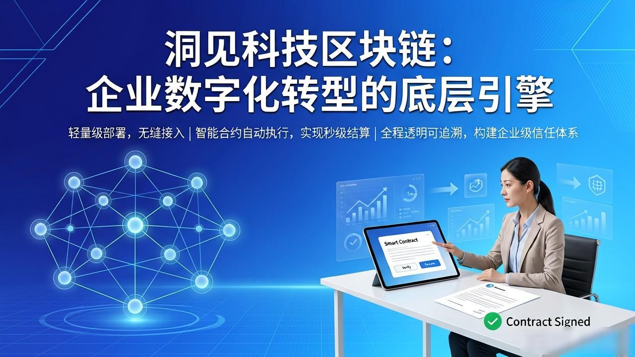 洞见科技区块链:企业数字化转型的底层引擎
