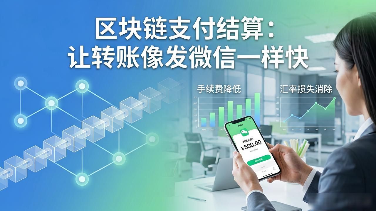 区块链支付结算:让转账像发微信一样快