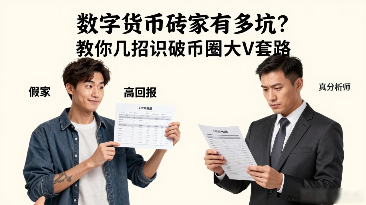 数字货币砖家有多坑？教你几招识破币圈大V套路