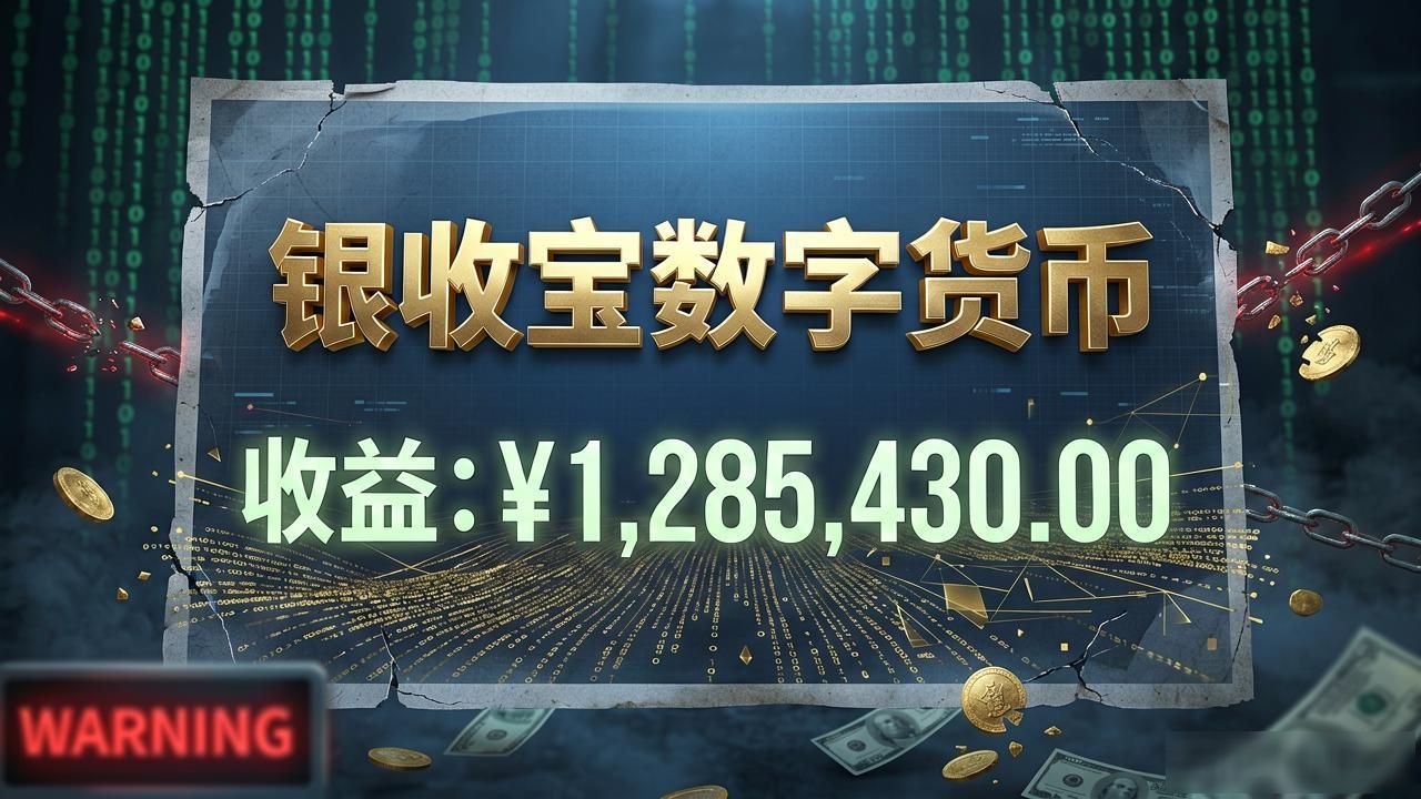 银收宝数字货币，高收益背后的陷阱你清楚吗？