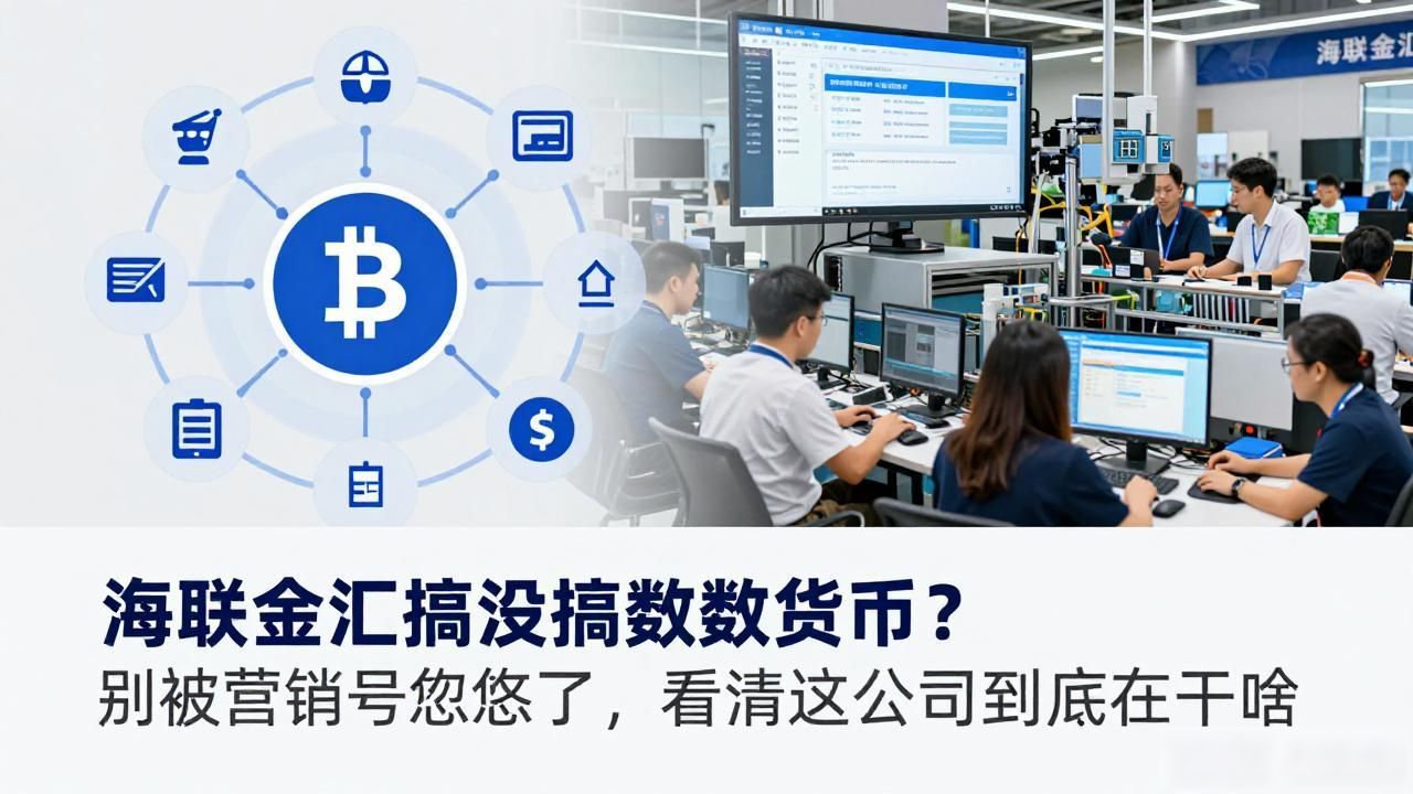 海联金汇搞没搞数字货币？别被营销号忽悠了，看清这公司到底在干啥
