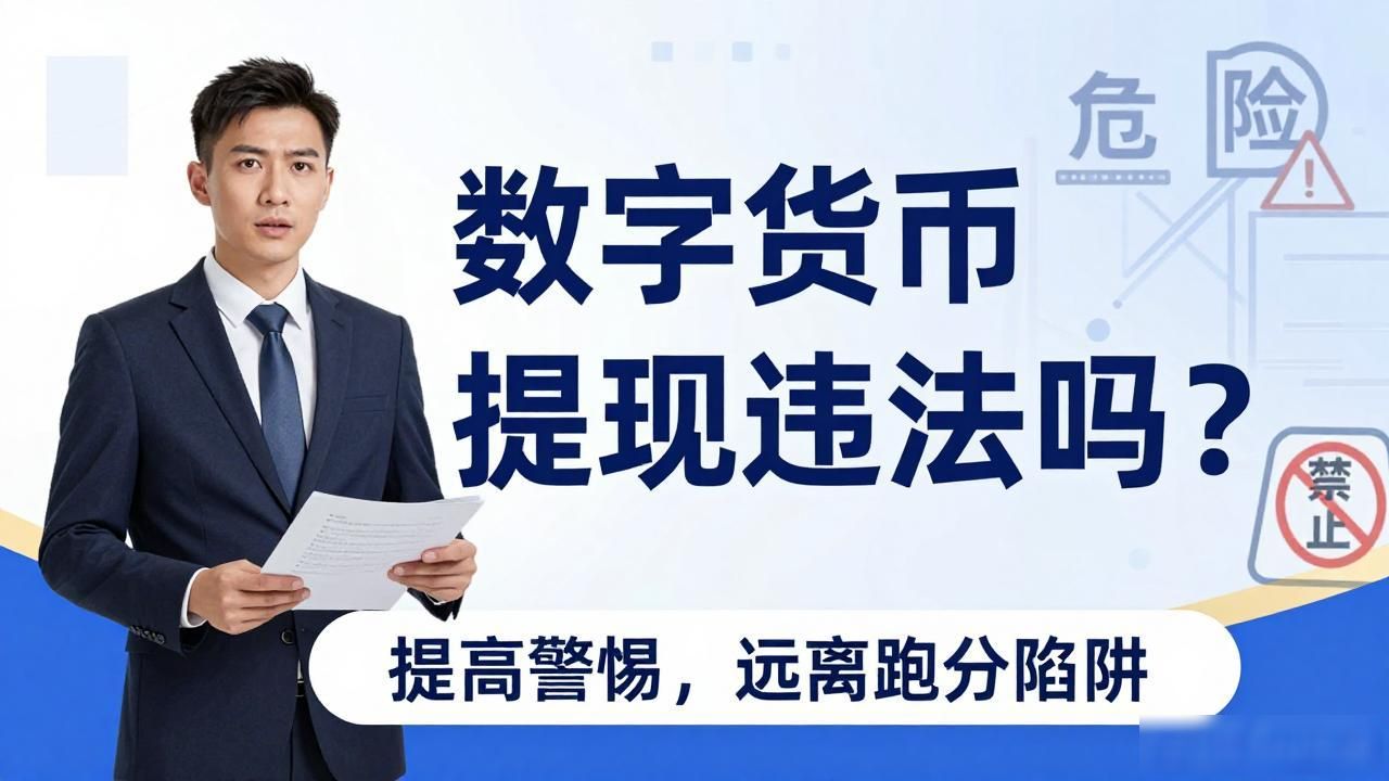 数字货币提现算违法吗？律师大白话讲清楚