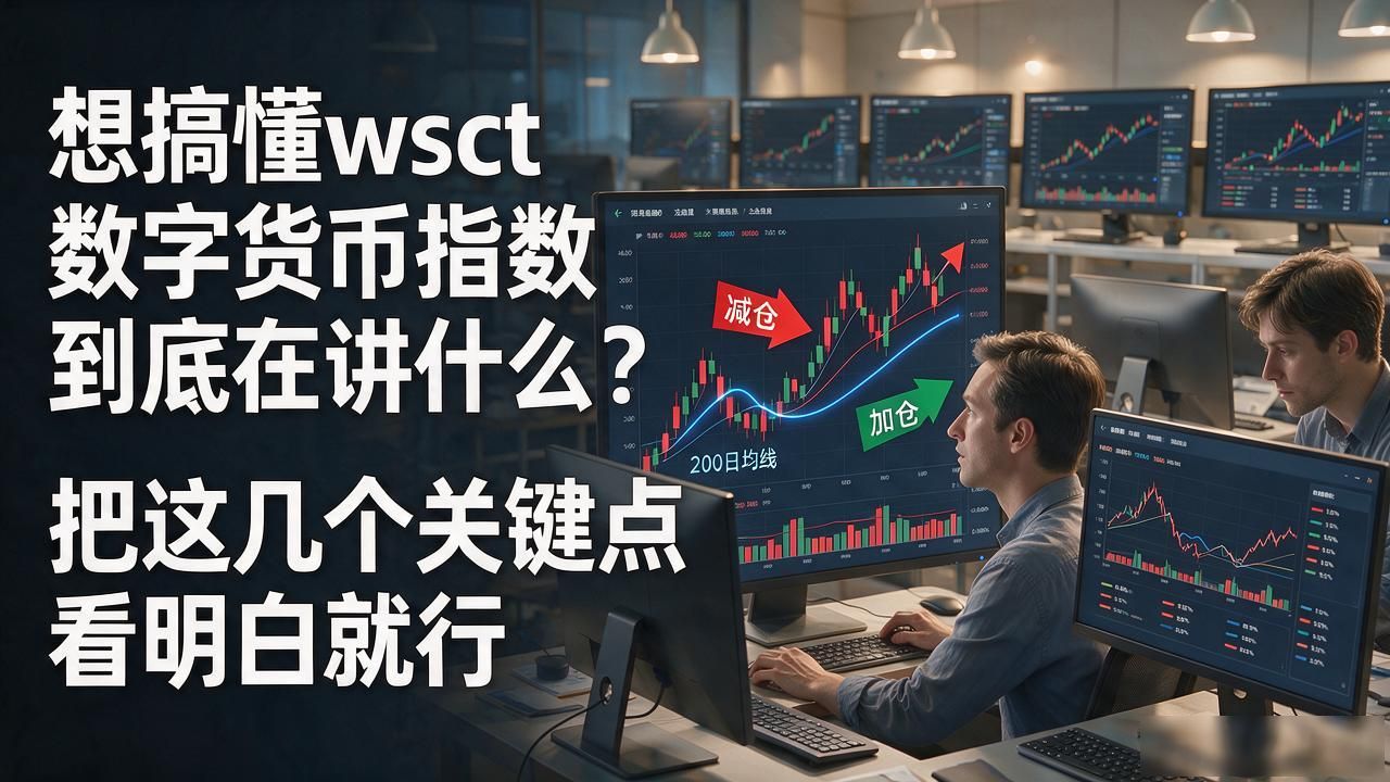 想搞懂wsct数字货币指数到底在讲什么？把这几个关键点看明白就行