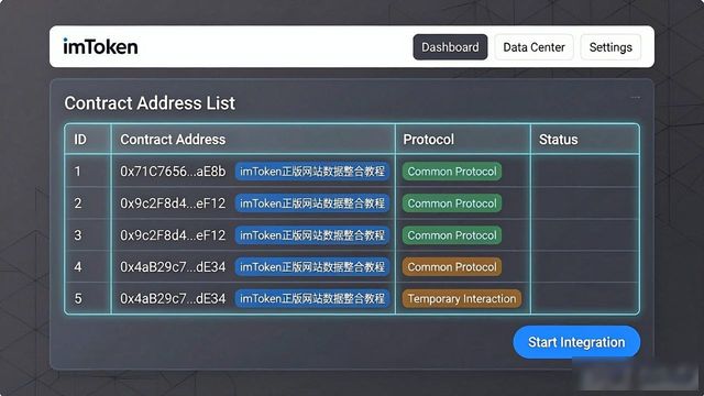 imToken正版网站数据整合教程，看完就会操作