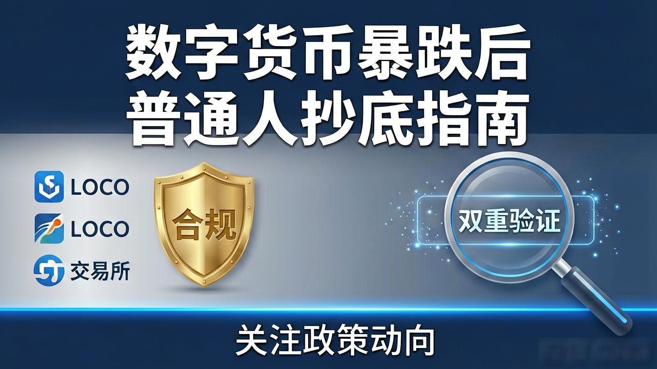 数字货币暴跌后,普通人该怎么抄底?