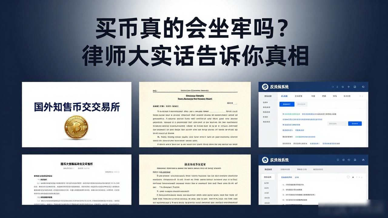 买币真的会坐牢吗?律师大实话告诉你真相