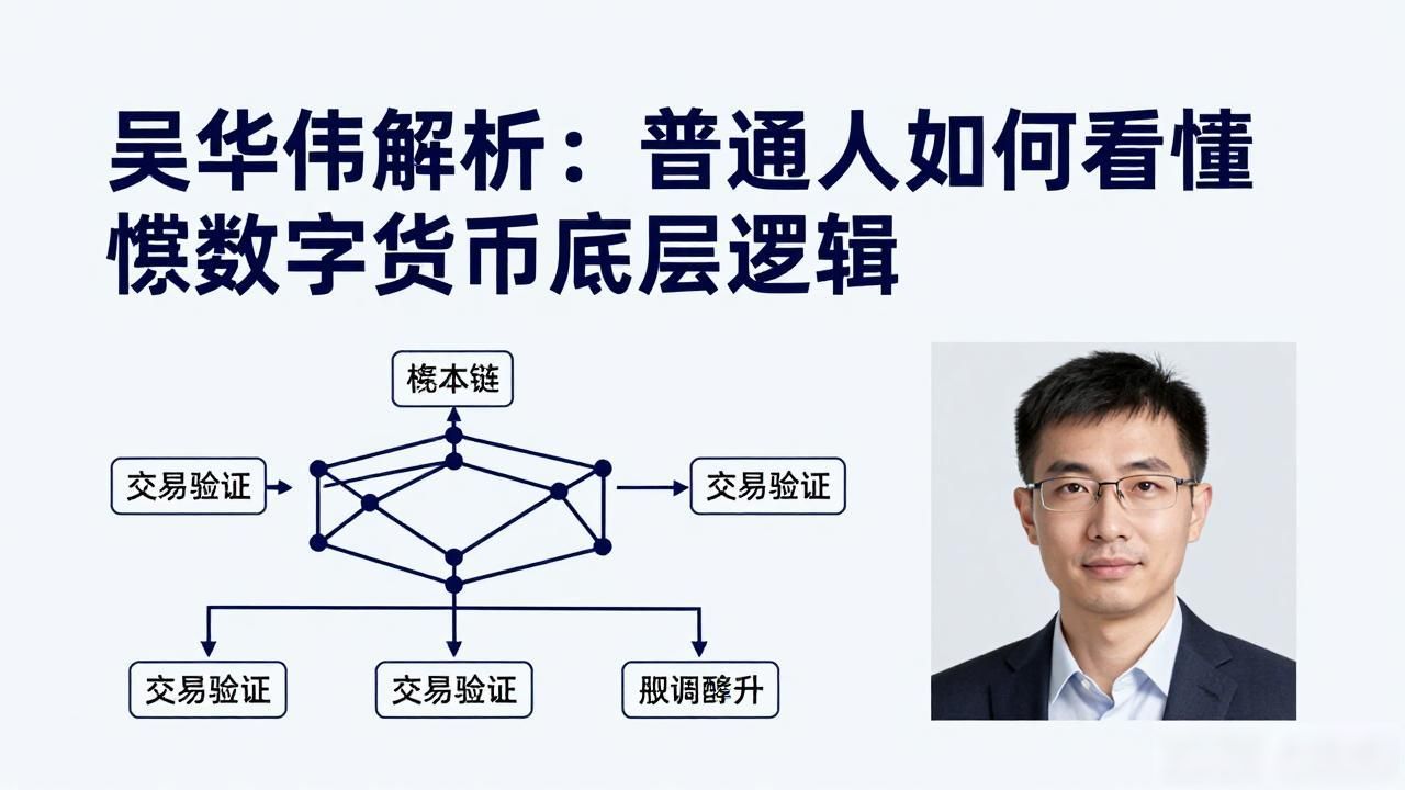 吴华伟解析:普通人如何看懂数字货币底层逻辑