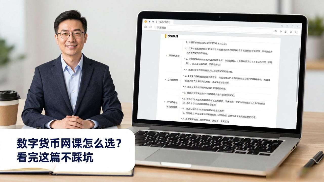 数字货币网课怎么选？看完这篇不踩坑