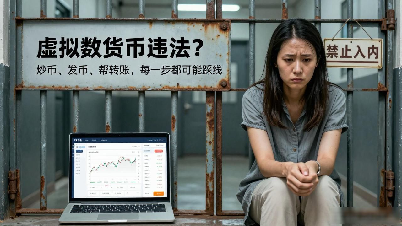 虚拟数字货币违法？炒币、发币、帮转账，每一步都可能踩线
