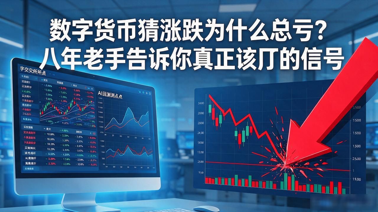 数字货币猜涨跌为什么总亏？八年老手告诉你真正该盯的信号
