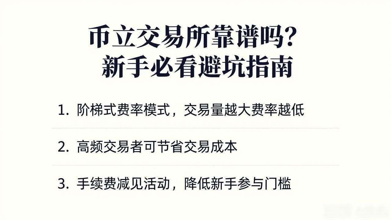 币立交易所靠谱吗？新手必看避坑指南
