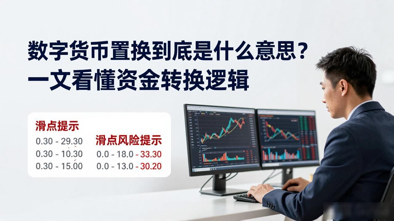 数字货币置换到底是什么意思？一文看懂资金转换逻辑
