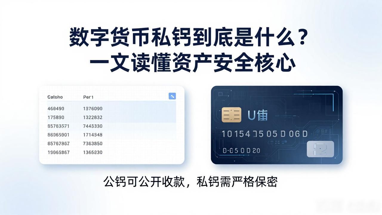 数字货币私钥到底是什么？一文读懂资产安全核心