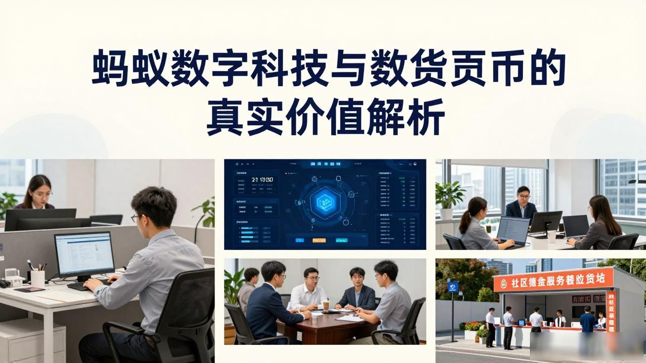 蚂蚁数字科技与数字货币的真实价值解析