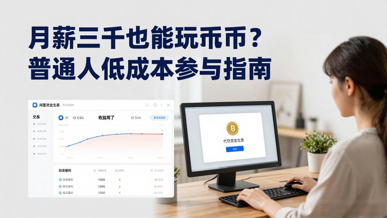 月薪三千也能玩币？普通人低成本参与指南