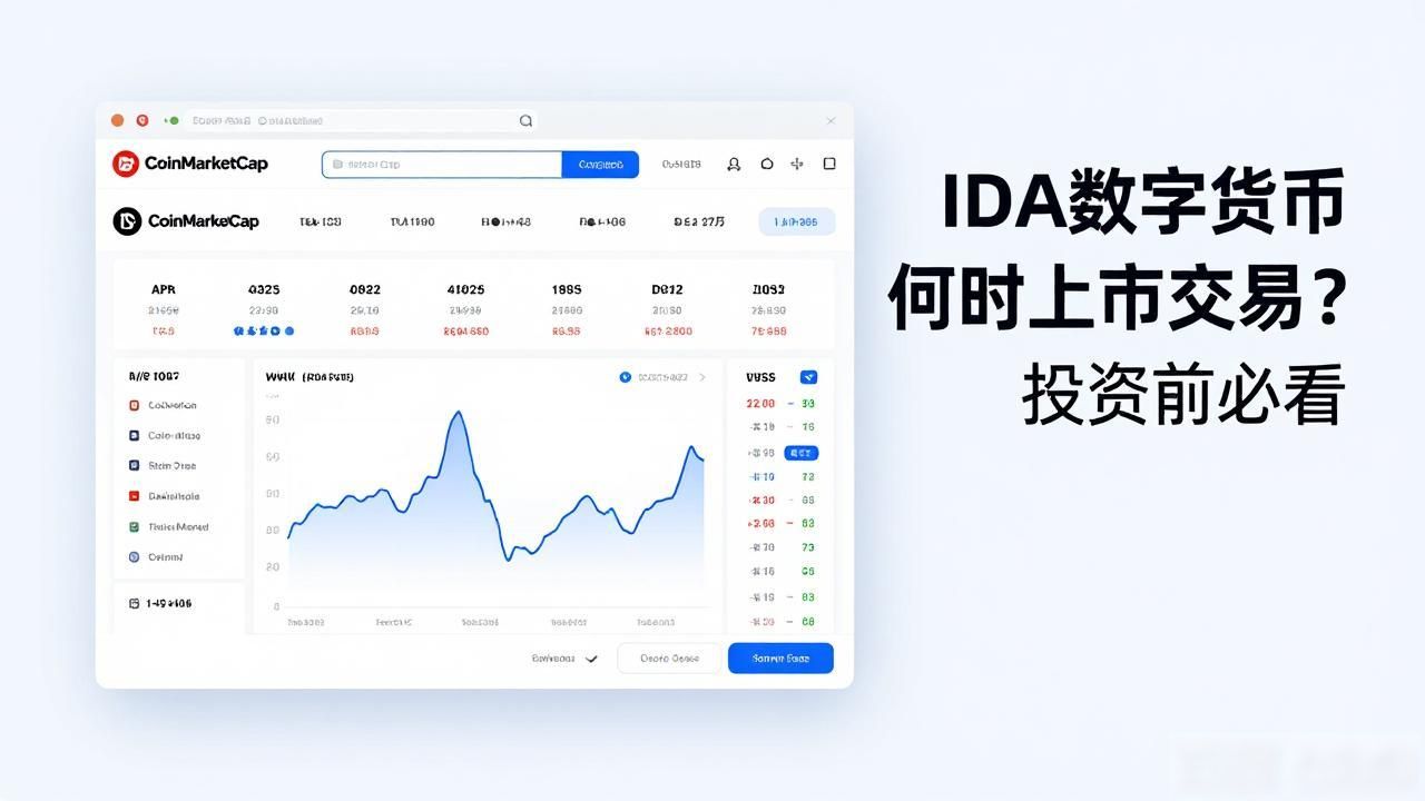 IDA数字货币何时上市交易？投资前必看