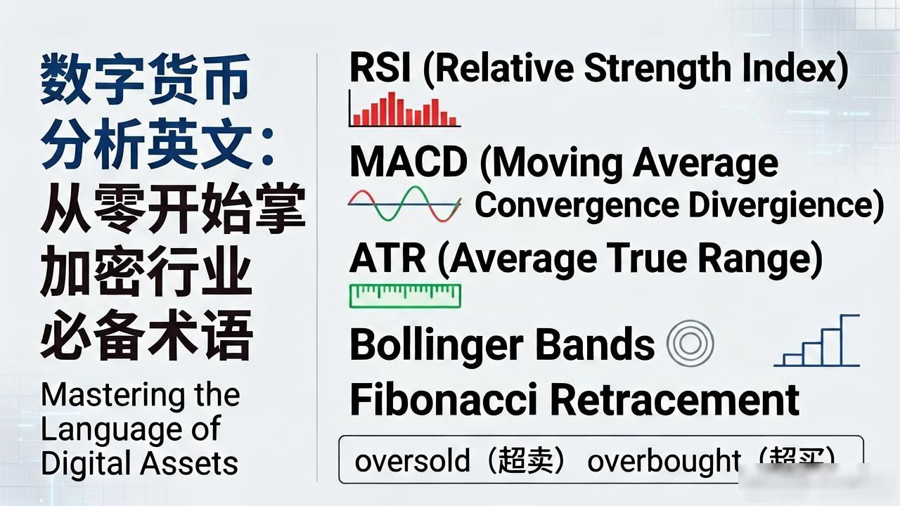 数字货币分析英文：从零开始掌握加密行业必备术语