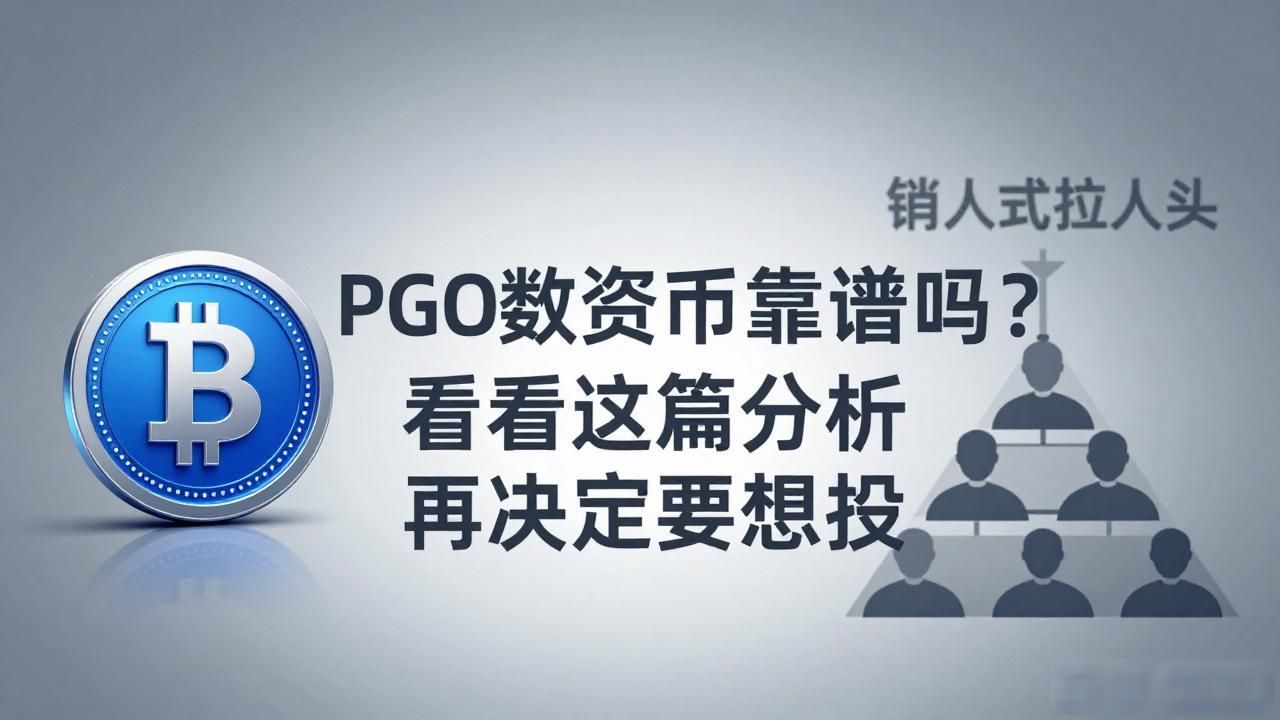 PGO数字货币靠谱吗？看看这篇分析再决定要不要投