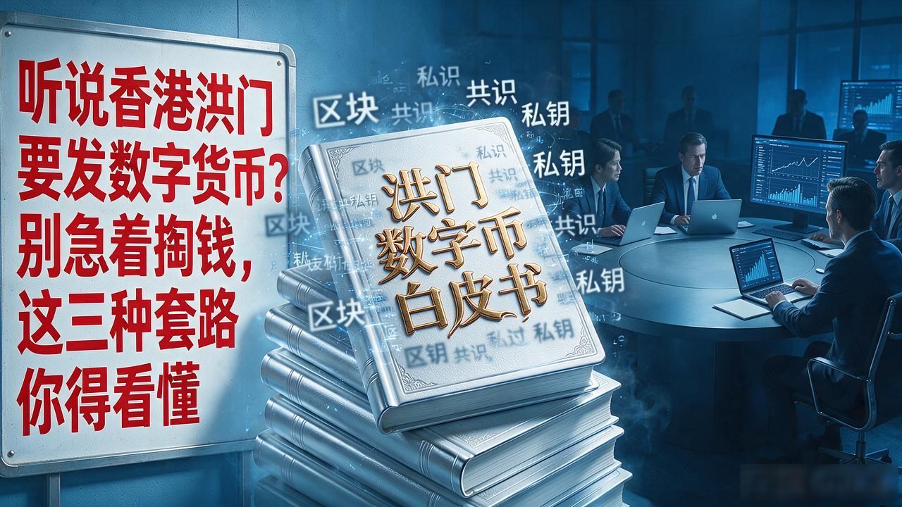 听说香港洪门要发数字货币？别急着掏钱，这三种套路你得看懂
