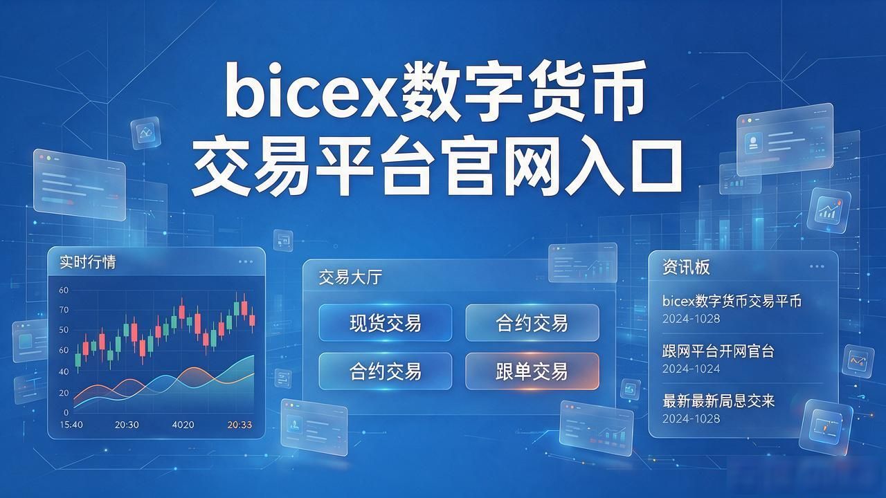 bicex数字货币交易平台官网入口，怎么找到、怎么注册