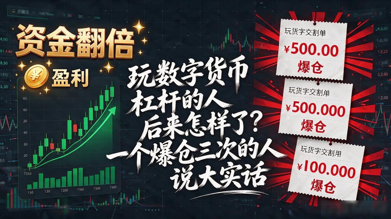 玩数字货币杠杆的人后来怎样了？一个爆仓三次的人说大实话