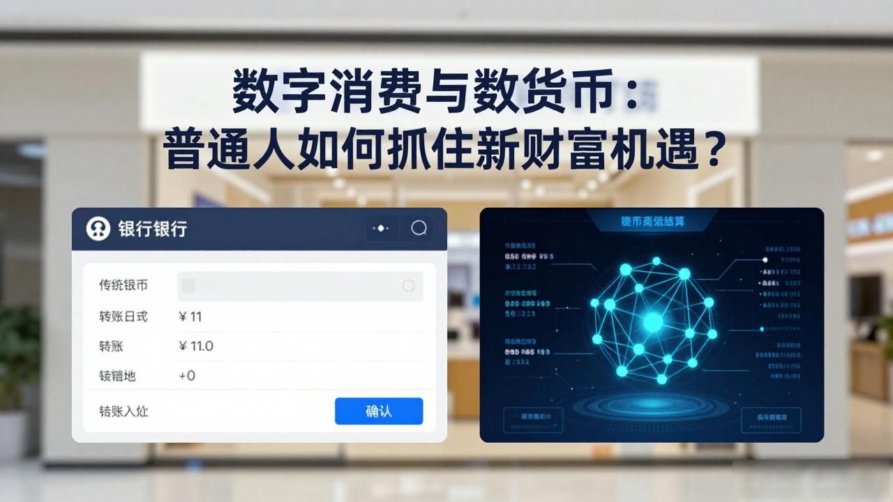 数字消费与数字货币：普通人如何抓住新财富机遇？
