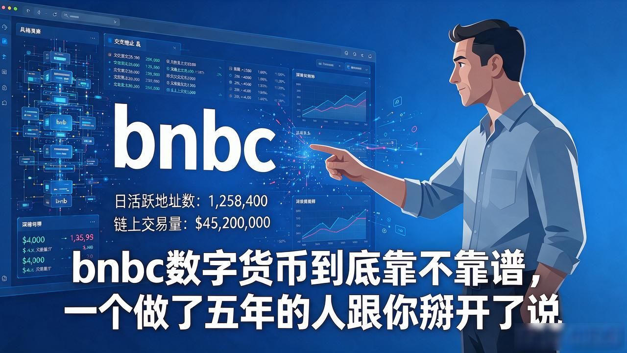 bnbc数字货币到底靠不靠谱，一个做了五年的人跟你掰开了说