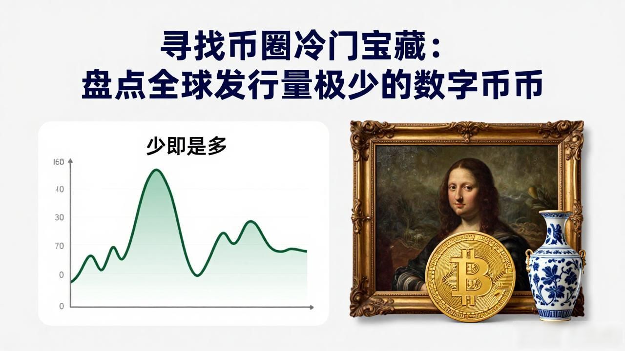 寻找币圈冷门宝藏：盘点全球发行量极少的数字货币