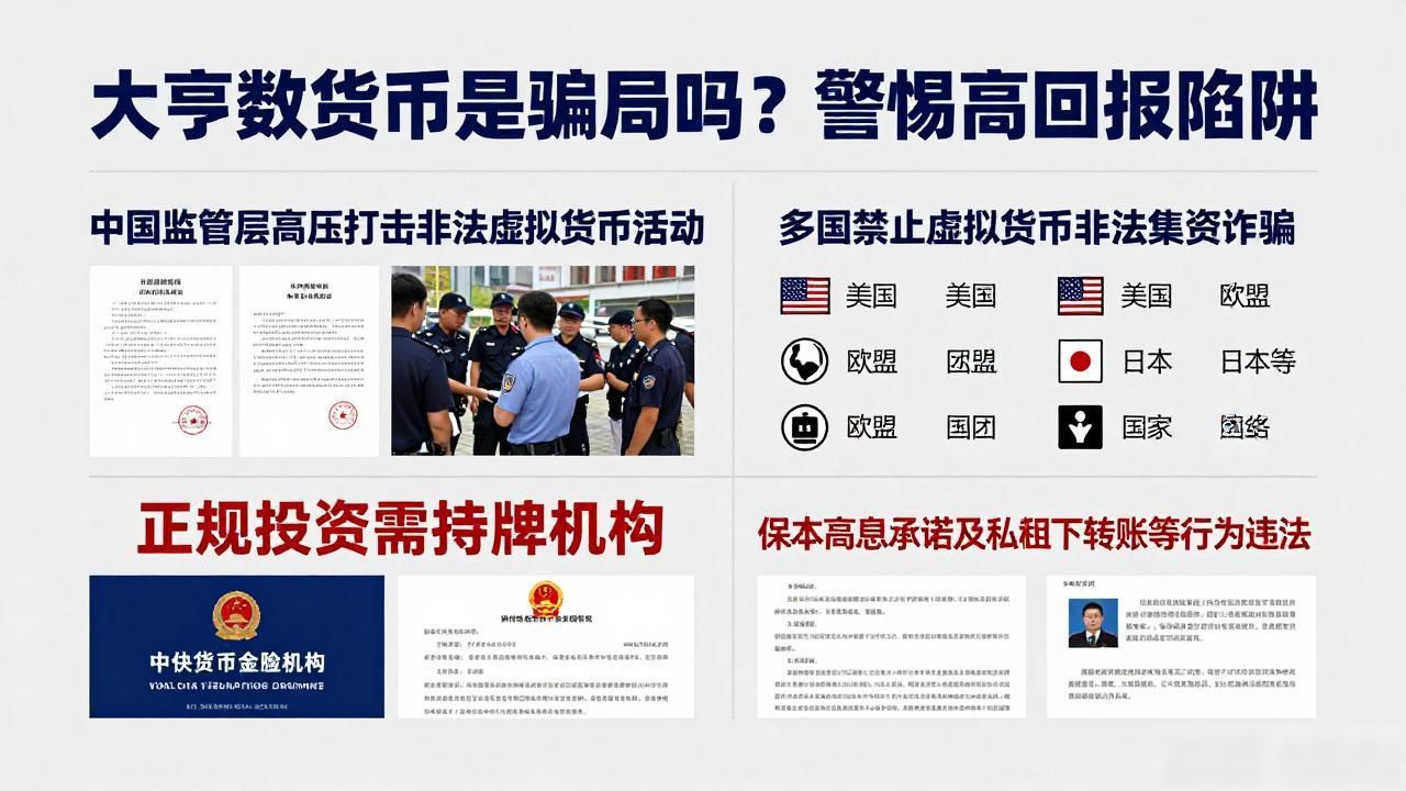 大亨数字货币是骗局吗？警惕高回报陷阱