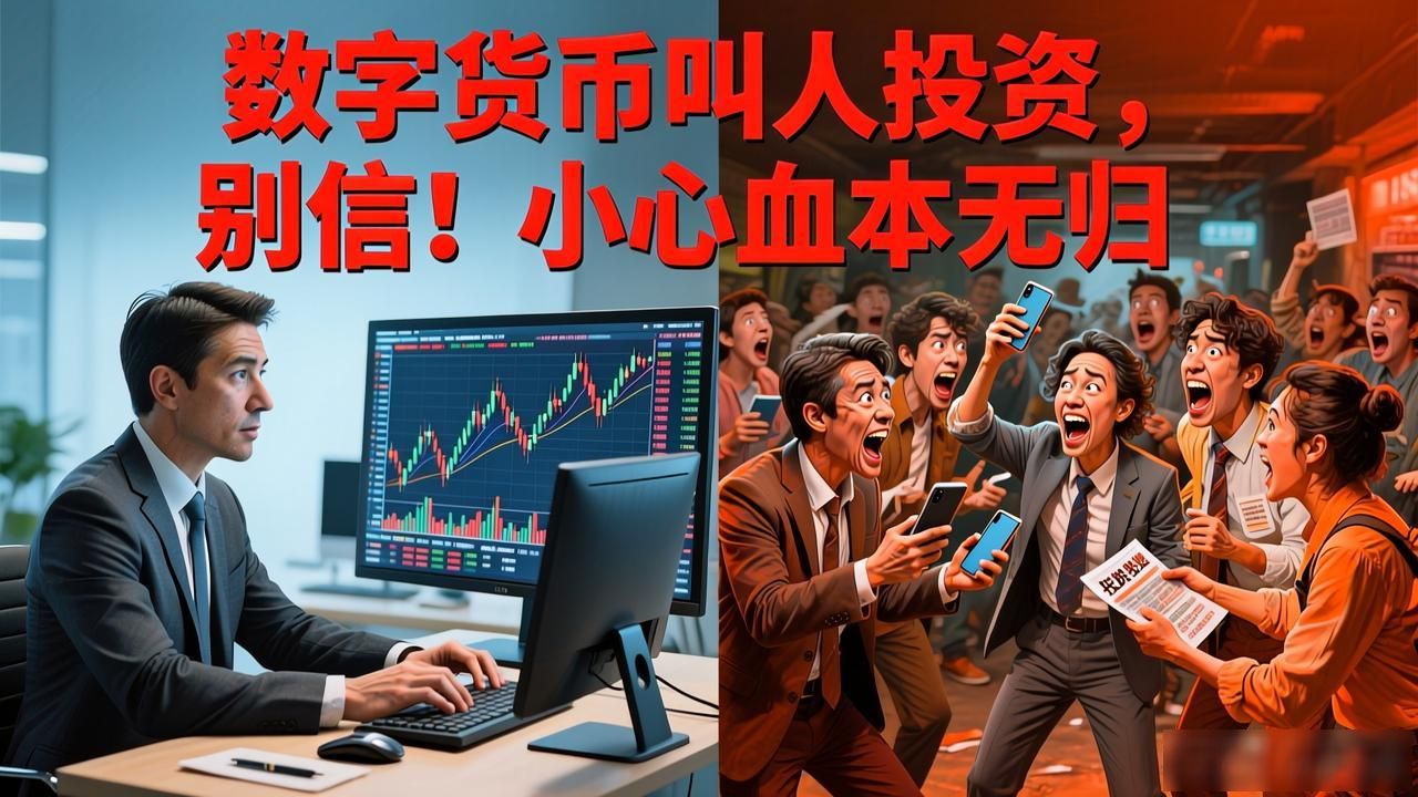 数字货币叫人投资，别信！小心血本无归