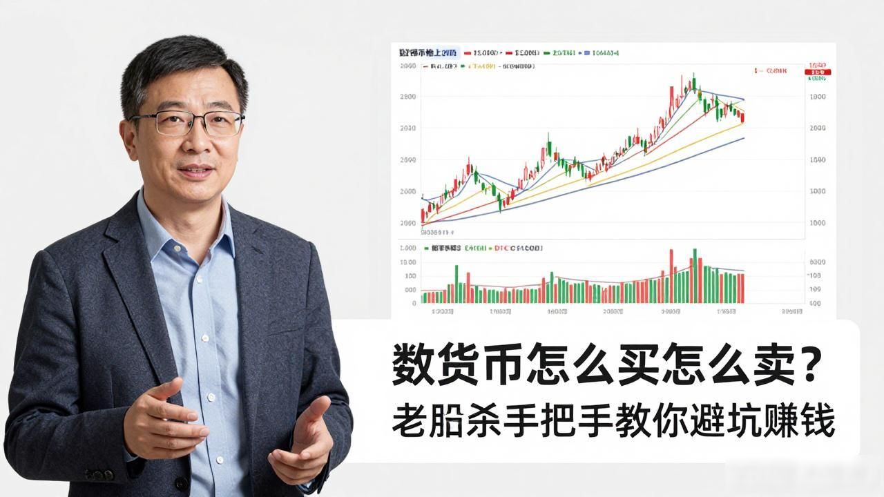 数字货币怎么买怎么卖？老股民手把手教你避坑赚钱