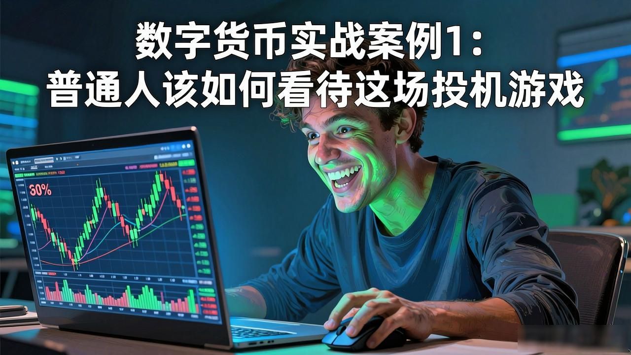 数字货币实战案例1：普通人该如何看待这场投机游戏